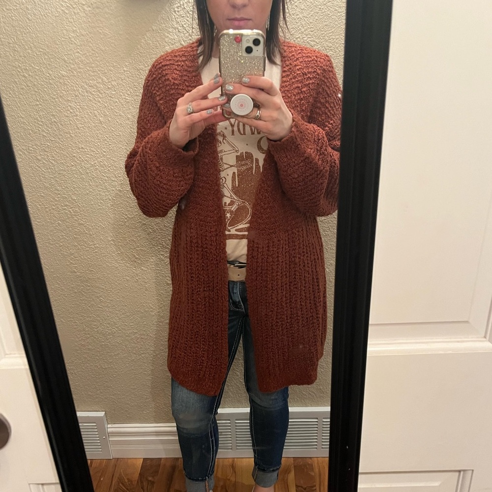Daytrip Long Open Front Cardigan